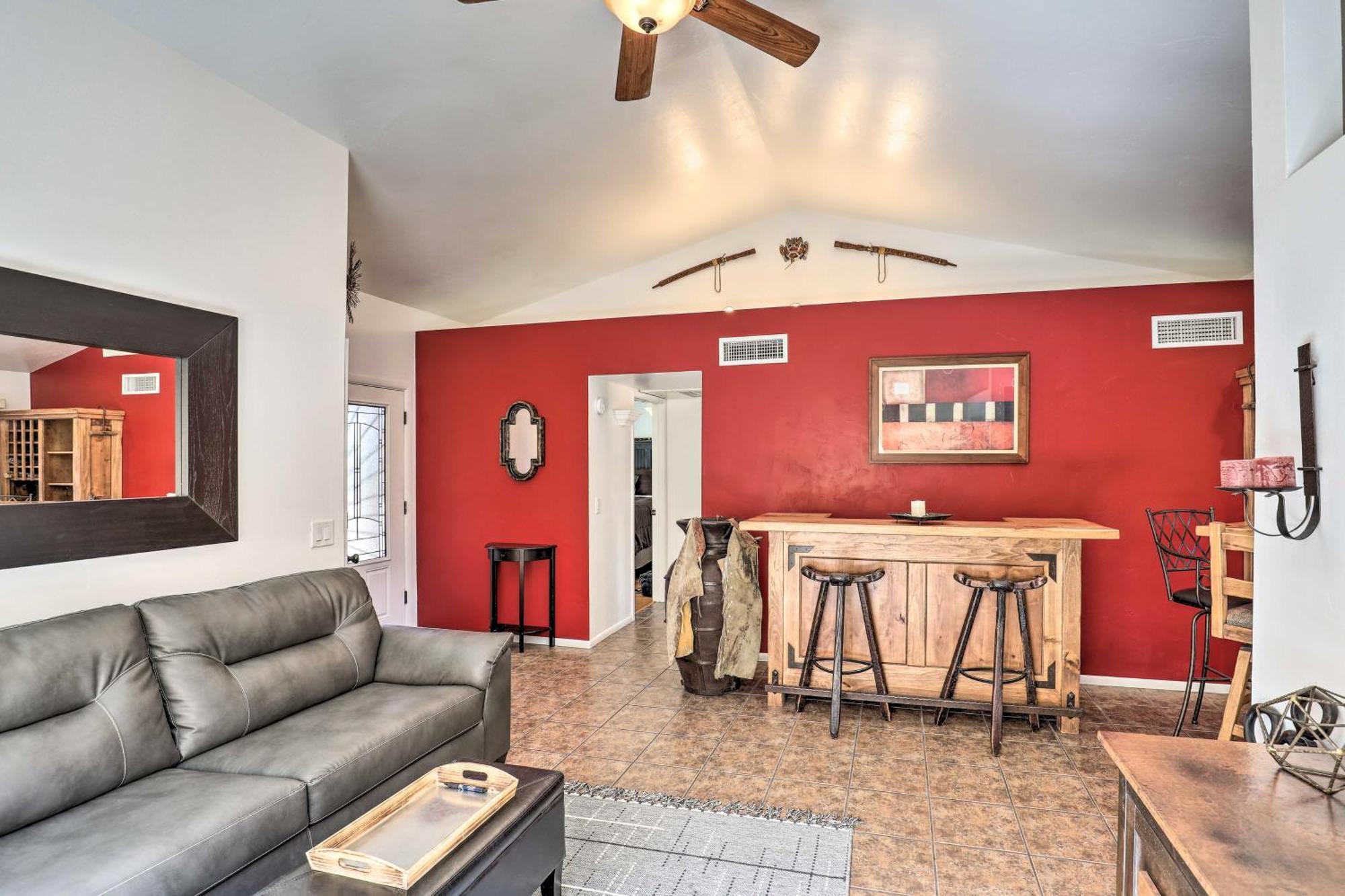 הוילה East Tucson House With Private Backyard And Fire Pit מראה חיצוני תמונה