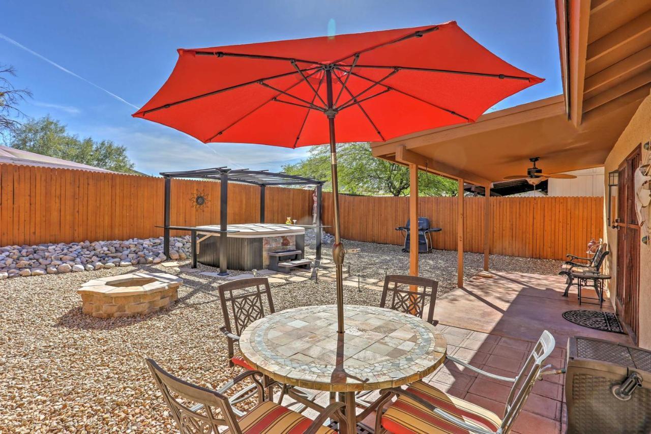 הוילה East Tucson House With Private Backyard And Fire Pit מראה חיצוני תמונה